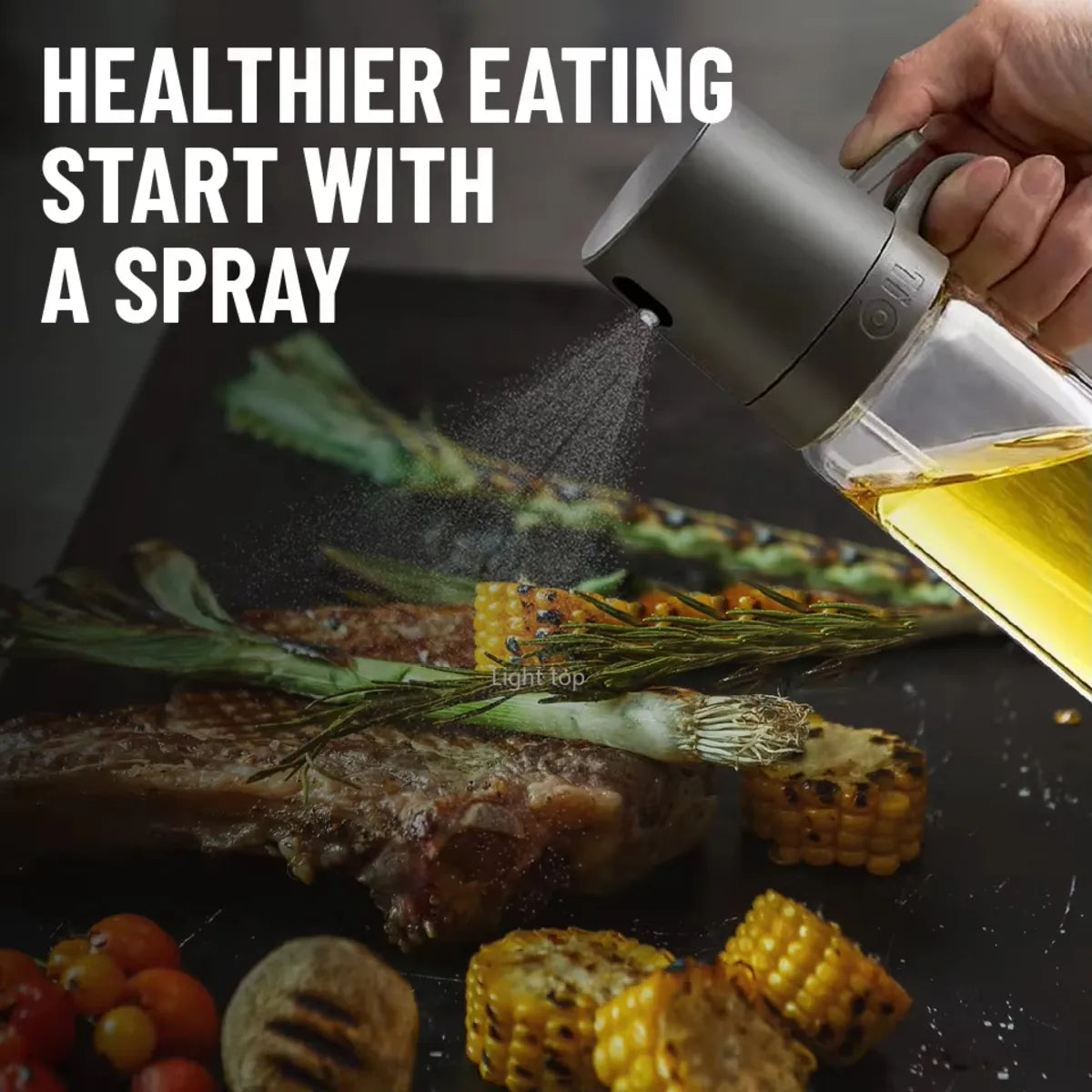 Kitchen Glass Oil Sprayer Bottle